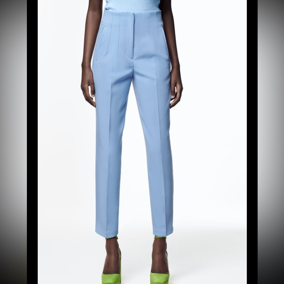 Zara Pants - NWT Zara High Waisted Pants - Blue